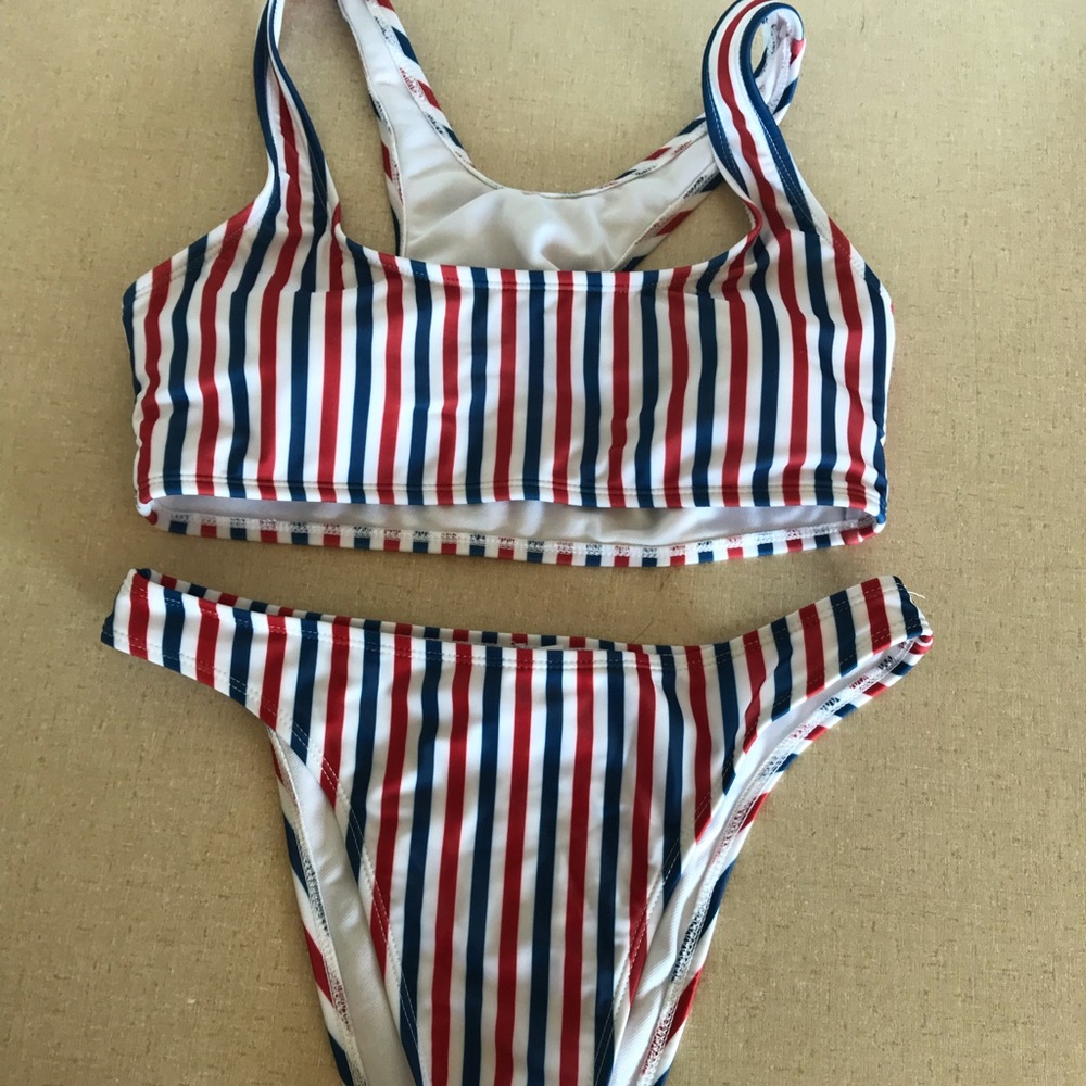Sport tank high rise cheeky bikini